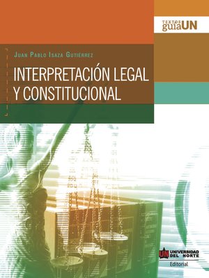 cover image of Interpretación legal y constitucional